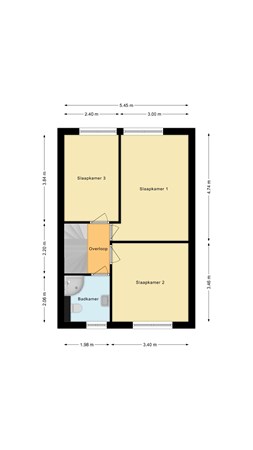 Floorplan - Iepengaard 10, 5051 ZM Goirle